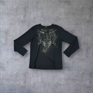 Black Miami Ink Thermal Shirt